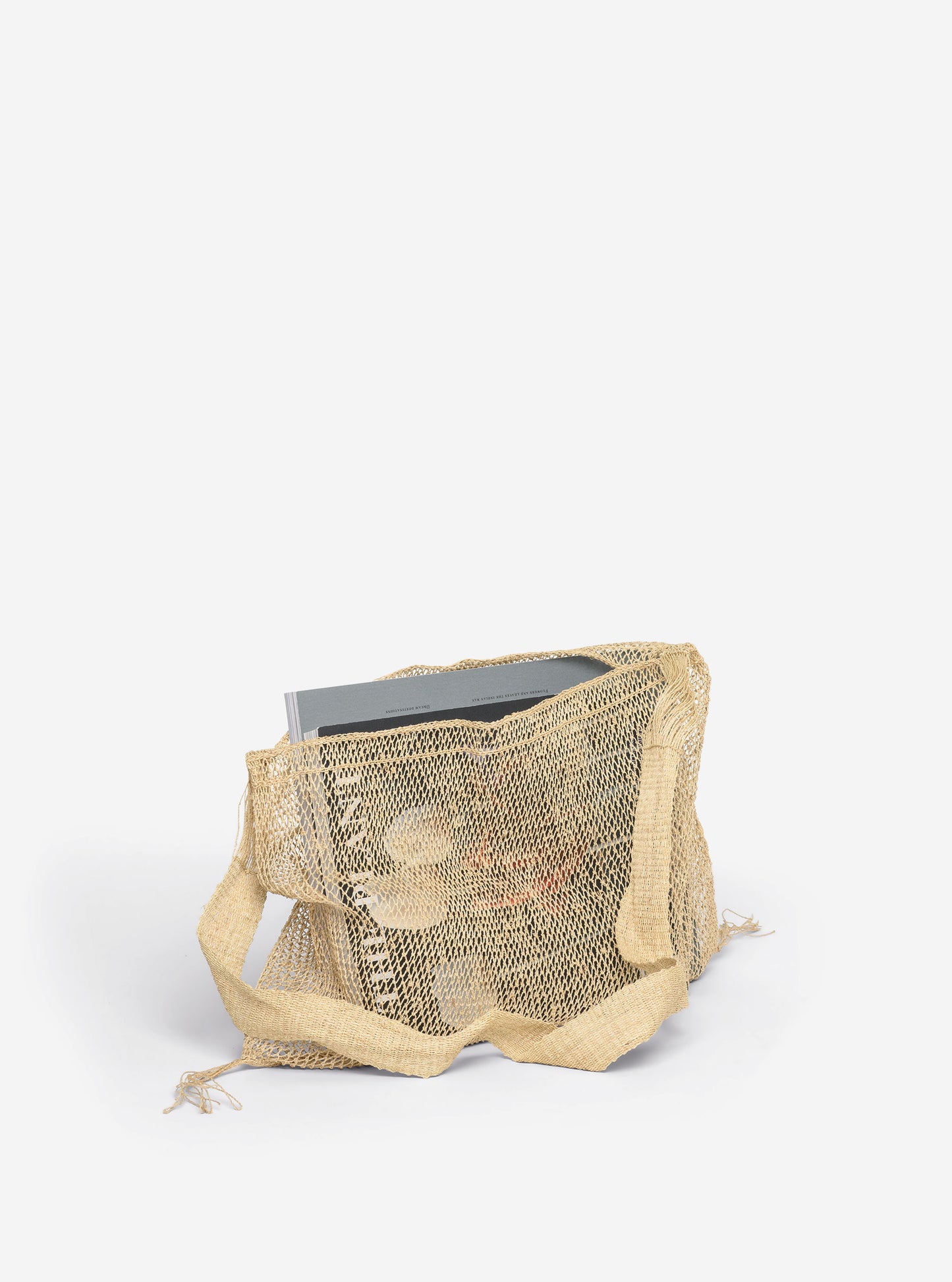 Khmu 2 String Bag Natural (FOUND)