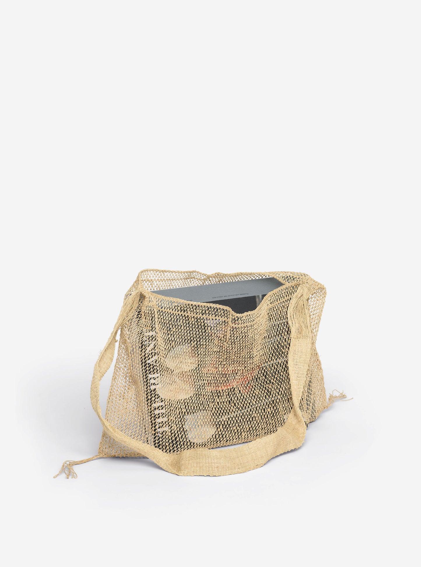 Khmu 2 String Bag Natural (FOUND)