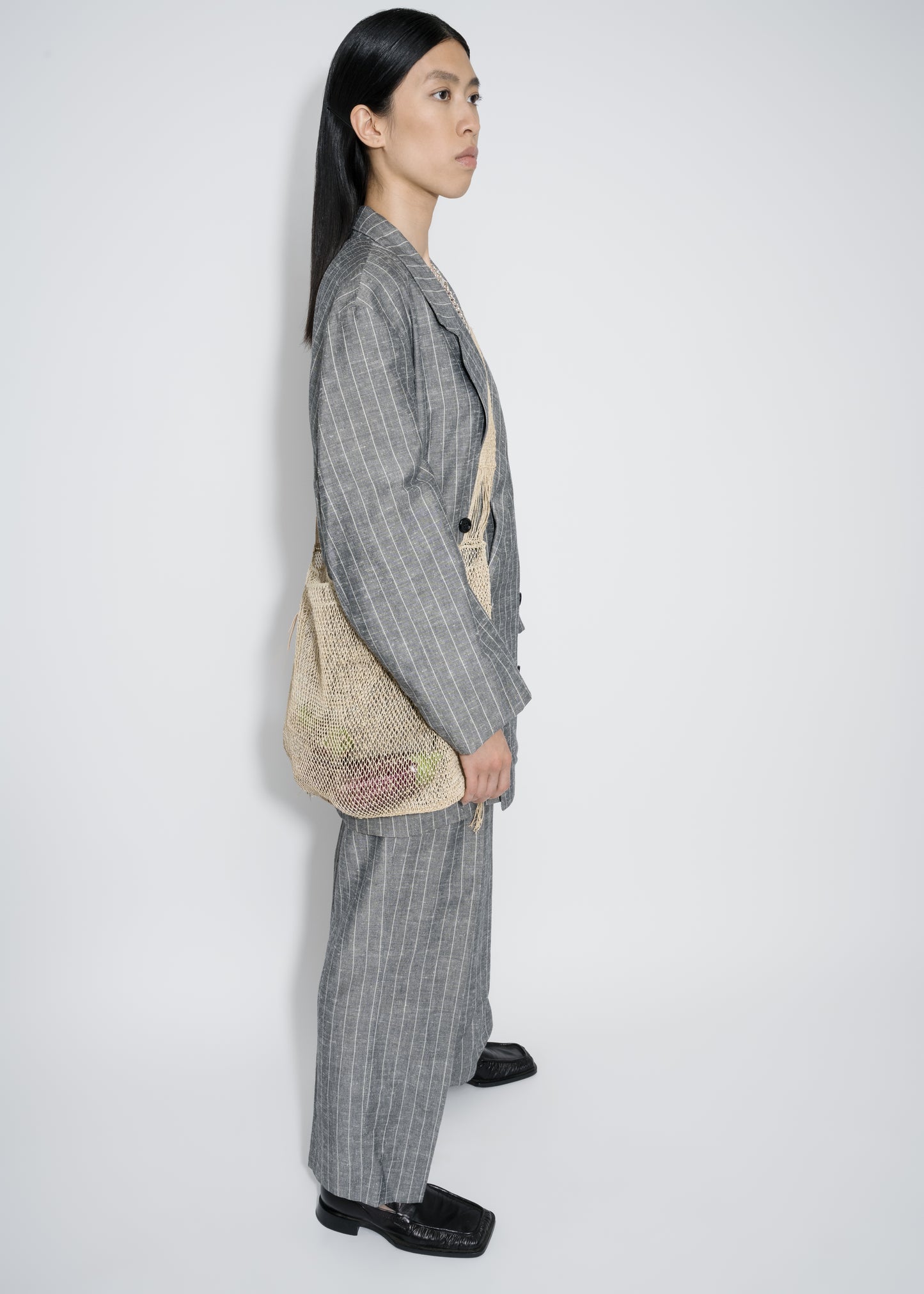 Khmu 2 String Bag Natural (FOUND)