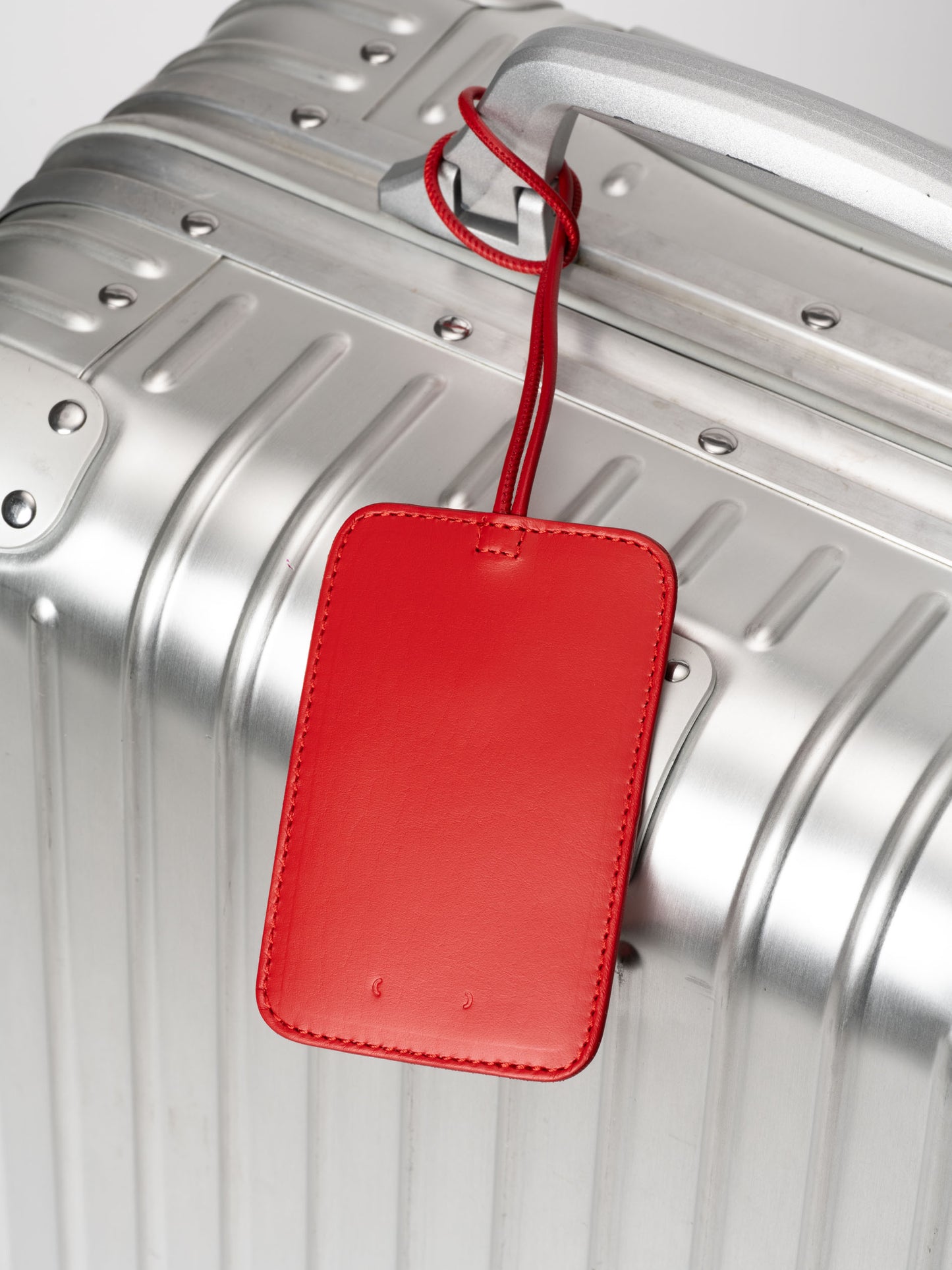 PB 6 Address Tag Red