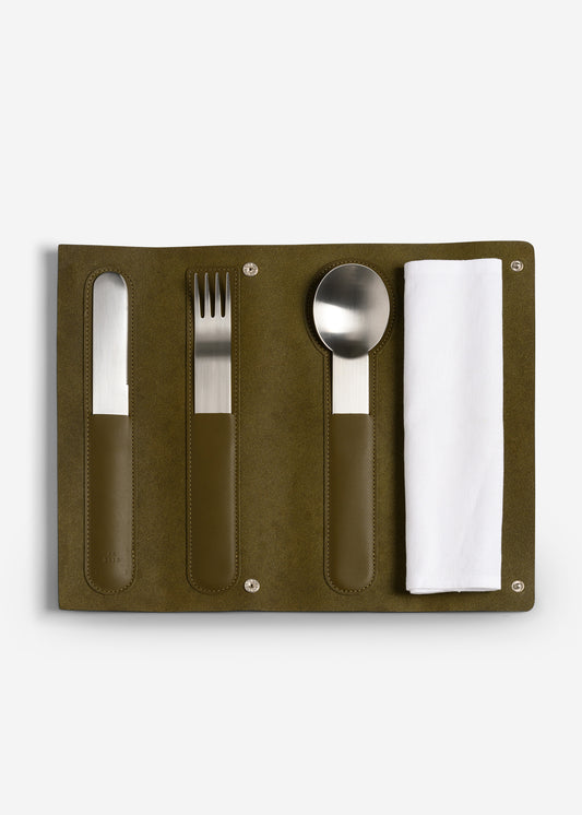 PB 0110 x MONO Cutlery Dark Olive